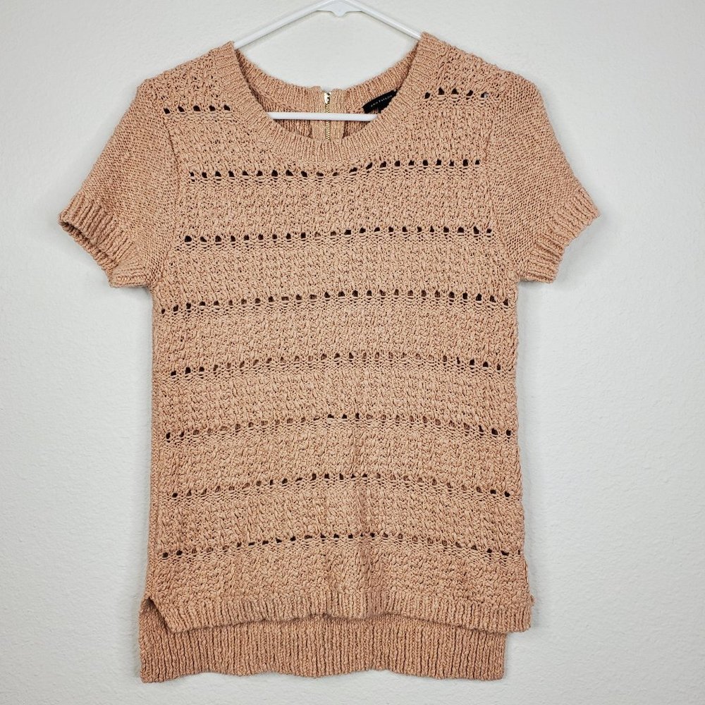 Ann Taylor Women's Sweater in rose pink